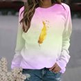 thumbnail image 1 of 2023 Chandail en Molleton Mode Femme 50 % de Réduction Liquidation Mode Décontractée Manches Longues Col Rond Imprimé Chandail en Molleton Blouse, 1 of 4