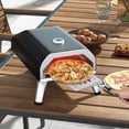 thumbnail image 2 of Costway Four à Pizza Extérieur Portable au Propane avec Couvercle de Four Pierre à Pizza, 2 of 10