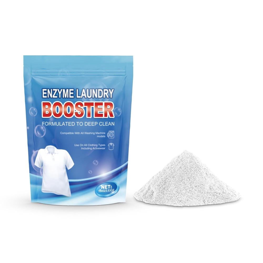 Enzyme Laundry Booster, Stain & Odor Remover for Clothes, Color-Safe Detergent Enhancer, Eco-Friendly Formula, Compatible with All Washing Machines, 120ml