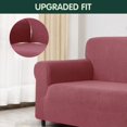 thumbnail image 4 of CHUN YI 1-Piece Checks Stretch Sofa Cover Slipcover Couch Cover, 4 of 6