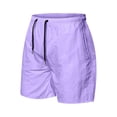 thumbnail image 2 of Plebaso Men's Quick Dry Shorts Drawstring Athletic Running Shorts Lightweight Summer Beach Sports Shorts, 2 of 4