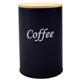 thumbnail image 1 of Piwvid Food Canisters Sets with Bamboo Lid Airtight Iron Coffee Tea Sugar Container Set for Kitchen Countertop Coffee Bar Decorative Canisters Farmhouse Canister Jars, 1 of 8