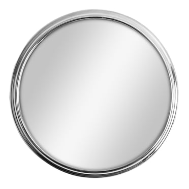 Era Shire Suction Fogless Mirror with Suction Cups, Chrome 6in Diameter