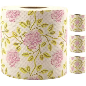 Garneck 4 Rolls Bathroom Decorations Pulp Toilet Paper Decorative Toilet Paper