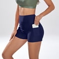 thumbnail image 4 of B91xZ Maillot de Bain Bikini pour Femmes Taille Haute Contrôle du Ventre Short de Bain pour Femmes avec Doublure, Navy m, 4 of 5