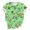Multicolor M, variant on Women Casual Tops Fashionable Women's Casual Pullover Printed Short Sleeved Round Neck Multicolor D M