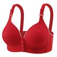 thumbnail image 1 of Front Closure Bras Womens Push Up Tshirt Bra No Underwire Full Coverage Wireless Bras Soft Supportive Everyday Bra Bralettes, 1 of 8