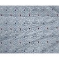 thumbnail image 4 of oneOone Polyester Lycra Grayish Blue Fabric Geometric Block Sewing Craft Projects Fabric Prints By Yard 56 Inch Wide, 4 of 4