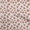 thumbnail image 1 of oneOone Cotton Poplin Rose Brown Fabric Utensils Tea Cups Craft Projects Decor Fabric Printed By The Yard 56 Inch Wide, 1 of 4