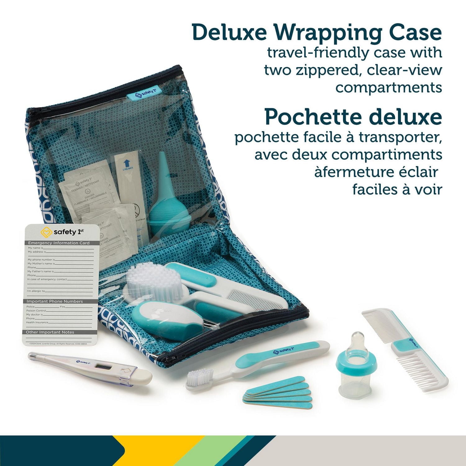 Safety 1st Deluxe Healthcare & Grooming Kit - Arctic Blue - Walmart.ca