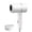 White, variant on TopLLC Electric Hair Dryer with Diffuser, Foldable High-Speed Negative Ionic Blow Dryer with Nozzle, Intelligent Temperature Control 2 Speed Heat Settings Low Noise Professional Salon Hairdryer