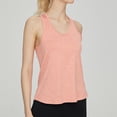 thumbnail image 2 of Timegard Workout Tops for Women Racerback Round Neck Athletic Running Tank Tops Loose Sleeveless Gym Tops, 2 of 7