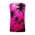thumbnail image 5 of lSLJS Women Floral Printing Tank Round-Neck Sleeveless Block Tunic Tee Tops, Womens Tank Tops, 5 of 5
