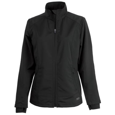 Charles River Apparel womens Axis Soft Shell Jacket, Black, Small US