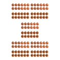 thumbnail image 1 of Transemion 24pieces Effective Decoration Balls Easy To Christmas Essentials Durable bronze 5Set, 1 of 6