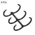 thumbnail image 3 of Unique Bargains Metal Binder Rings, Black, 6 Pack, 3 of 6