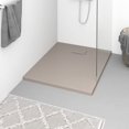 thumbnail image 1 of vidaXL Plateau de Base de Douche SMC Brun 100x80 cm, 1 of 5