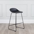 thumbnail image 2 of Escape Contract Grade Plastic & Metal Modern Sled Base Counter Stool (Set of 2), 2 of 4