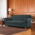 thumbnail image 2 of Subrtex Housse de Sofa en Jacquard Extensible à Rayures, 2 Pcs, 2 of 6