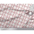 thumbnail image 2 of Soimoi Poly Georgette Fabric Damask Decorative Printed Fabric 1 Yard 42 Inch Wide, 2 of 3