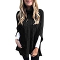 thumbnail image 2 of IMENGL Robe Chandail à Manches Longues Grande Taille, Noir 2TG, Taille M-2TG, 2 of 5