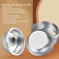 thumbnail image 3 of 304 Stainless Steel Backflush Blind Filter For Espresso Coffee Machine, Thoroughly Cleans Internal System, Extends Machine Lifespan, Enhances Coffee Quality, 3 of 8