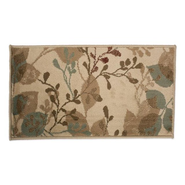 Design Imports 7773A Tapis Tissé Fleur de Hula 19 x 33 Po