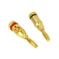 thumbnail image 4 of ziyahi 10x Gold plated Musical Speaker Cable Wire Screw Banana Plug Connector 4MM, 4 of 5