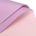 thumbnail image 1 of Unique Bargains Double Sided Color Flower Wrapping Paper Purple 22.8'x22.8' Waterproof 20 Pack, 1 of 5