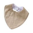 thumbnail image 1 of Baby Saliva Towel Combed Cotton Solid Towel Double-layer Saliva Towel, 1 of 4