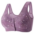 thumbnail image 3 of Fall/Winter Savings! Srobpty Womens Wireless Push Up Bras , 4PC Woman's Comfortable Lace Breathable Bra Underwear No Rims, 3 of 3