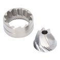 thumbnail image 4 of Coffee Grinding Core, Coffee Grinder Disc Strong Applicability High Accuracy CNC Enhanced Cutting Ability  For Milk Tea Shop Six Star Cone, 4 of 8