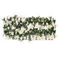 thumbnail image 1 of MesaSe Artificial Fence UV Protection Screening Telescopic With Buds Leaves Privacy Screen, 1 of 8