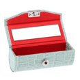 thumbnail image 2 of HILABEE Étui à Rouge à Lèvres avec Miroir Boîte à Rouge à Lèvres Support Boîte Maquillage, Vert Pâle Vert Grisâtre, 2 of 7
