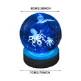thumbnail image 2 of MesaSe 3d Glowing Crystal Ball Night Light Ornament Creative Coloful Night Scene Lamp With Base For Home Decor Gift, 2 of 9