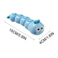 thumbnail image 5 of Blue Childrens Wind Up Toy Top Chain Sways Crawling Animals Move Run Educational Baby Motor Skill Learning Toy 1.6X5.9 Inch, 5 of 5