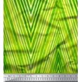 thumbnail image 3 of oneOone Tissu Popeline de Coton Imprimé Chevron au Mètre 56 Pouces de Large, 3 of 3