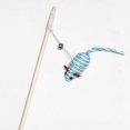 thumbnail image 3 of Pet Interactive Toys Cute Funny Cat Teaser Stick Lightweight Simulation Mice Wood Stick Reusable Pets Accessories Basket/Ball, 3 of 9