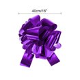 thumbnail image 2 of Unique Bargains 16 Inch Extra Large Pull Bow Car Gift Wrapping Bows Ribbon for Wedding Car Baskets Big Gift Bow, Purple, 2 of 7