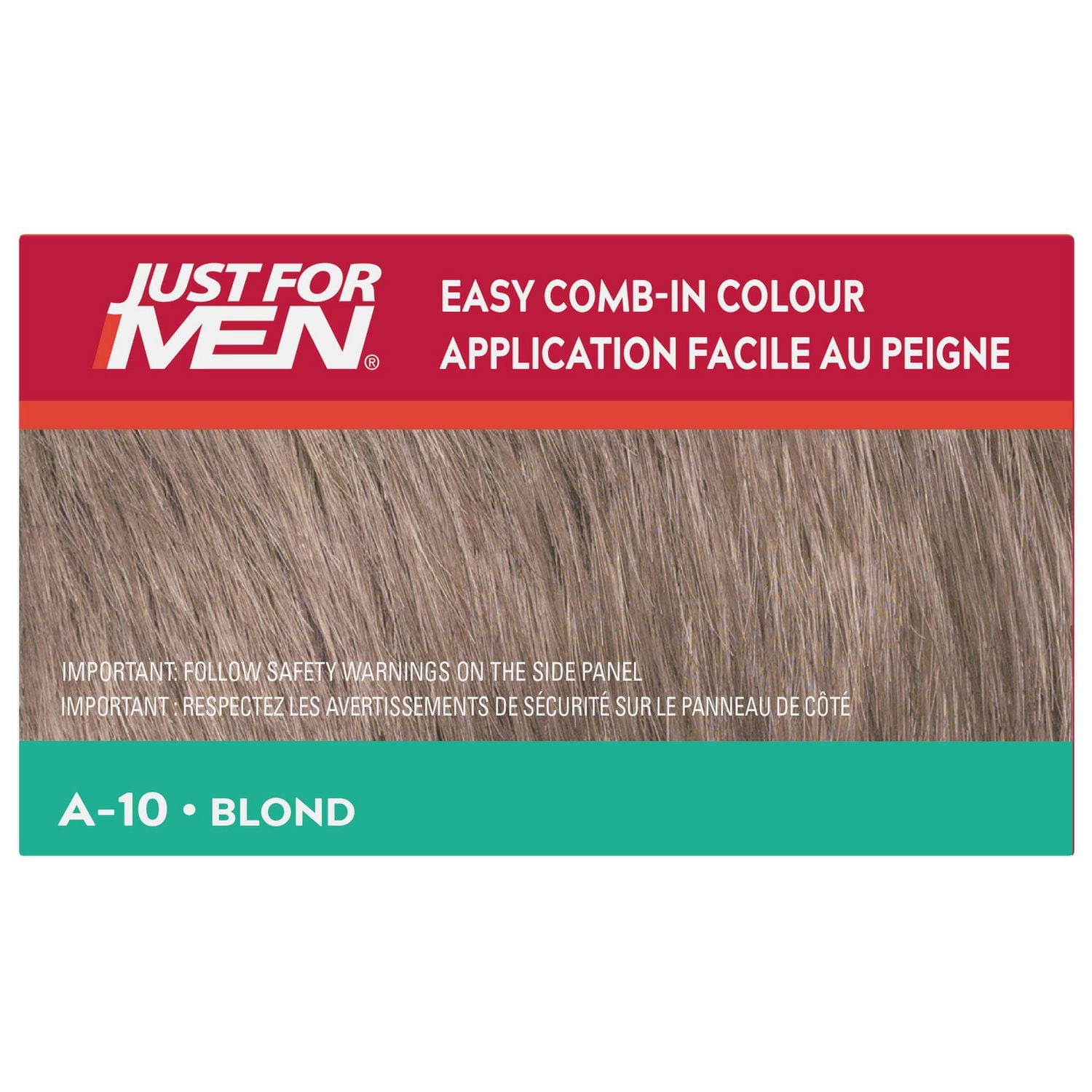 Just For Men Application Facile au Peigne Blond A-10