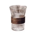 thumbnail image 2 of Glass Cup Beer Glass Textured Glass Drink Cup for Juice Iced Coffee, 2 of 8