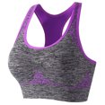 thumbnail image 1 of AherBiu Sports Bras for Women Wireless Racerback High Impact Support Workout Tops Yoga Bralette, 1 of 7