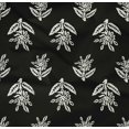 thumbnail image 4 of oneOone Coton Biologique Popeline Sergé Feuilles & Imprimé Floral 1 Yard 42 Inch Wide, 4 of 4