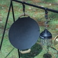 thumbnail image 3 of 35cm Thick Cast Iron Frying Pan Flat Pancake Griddle Non-Stick Bbq Grill Induction Cooker Open Flame Cooking Pot, 3 of 10