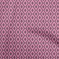 thumbnail image 1 of oneOone Rayon Pink Fabric Block Sewing Material Print Fabric By The Yard 56 Inch Wide-WQ, 1 of 6