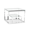 thumbnail image 1 of Table d'appoint Silver Multi Shelves, 1 of 5