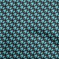 thumbnail image 1 of oneOone Cotton Cambric Light Blue Fabric Houndstooth Craft Projects Decor Fabric Printed By The Yard 42 Inch Wide, 1 of 4