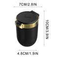 thumbnail image 3 of Amzcrzy Storage and Organization Vehicle Ashtray Automotive Supplies Personality Led with Cover In The Car Car-Use Ashtray Car Ashtray Home Storage Organization and Storage Storage Container, 3 of 5