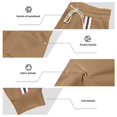 thumbnail image 4 of Ceisia Pantalon Décontracté Ample Uni pour Homme Taille Élastique à Cordon de Serrage Sport Cadeau Travail, 4 of 9