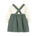 thumbnail image 4 of Ensemble pull pour bébé fille Carter's Child of Mine - Plaid vert, 4 of 5
